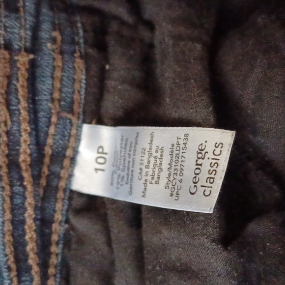 4/$40 Dark Blue Jeans - Size 10P - Picture 7 of 7